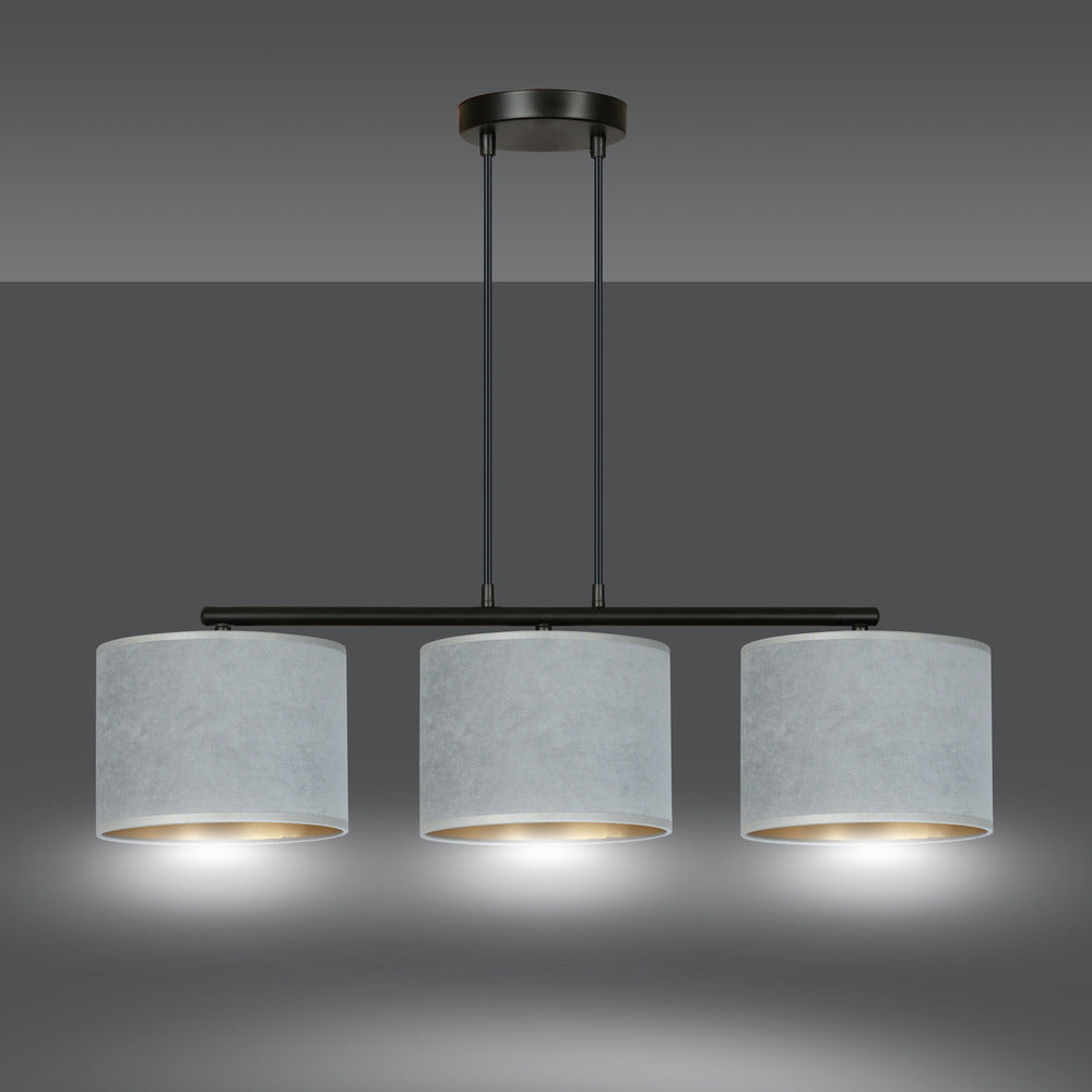 Emibig Hilde 3 Black/Grey Pendant
