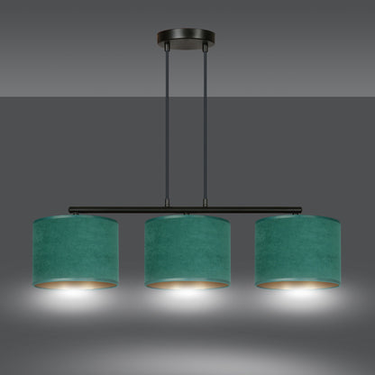 Emibig Hilde 3 Black/Green Pendant
