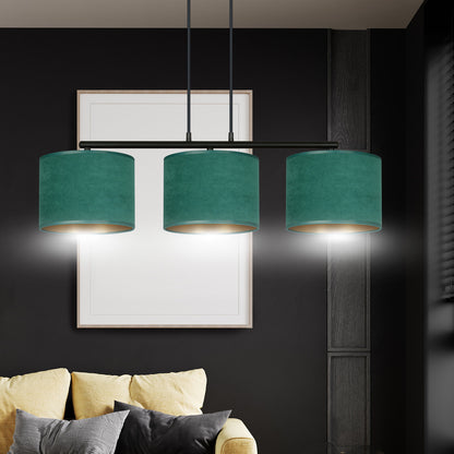 Emibig Hilde 3 Black/Green Pendant