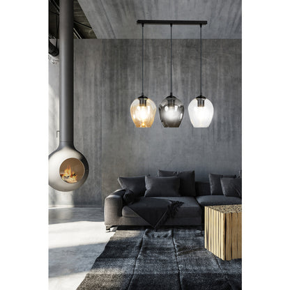 Emibig Istar 3 Black/Transparent/Graphite Pendant