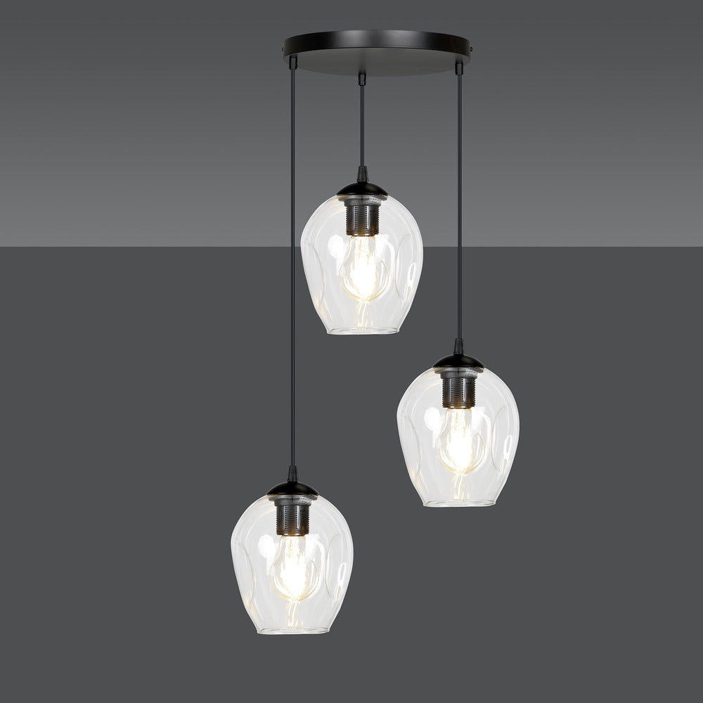 Emibig Istar 3 Premium Black/Transparent Pendant