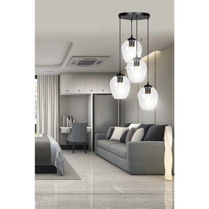 Emibig Istar 4 Premium Black/Transparent Pendant