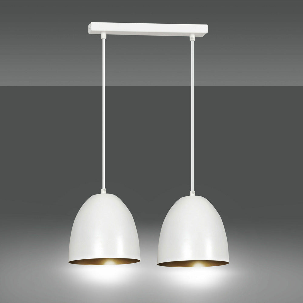 Emibig Lenox 2 White/Gold Pendant