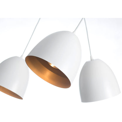 Emibig Lenox 2 White/Gold Pendant