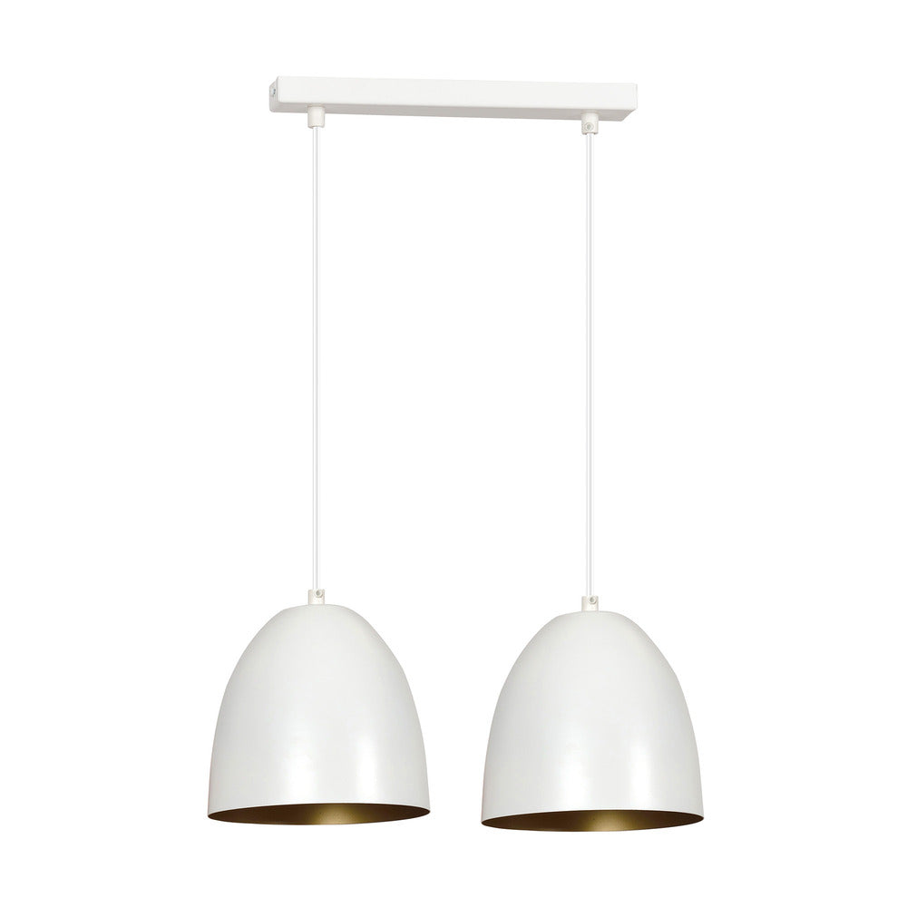 Emibig Lenox 2 White/Gold Pendant