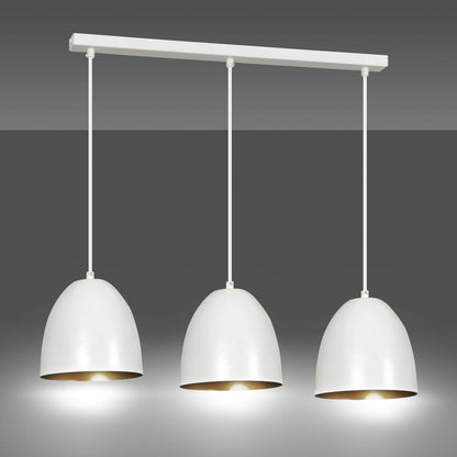 Emibig Lenox 3 White/Gold Pendant