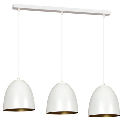 Emibig Lenox 3 White/Gold Pendant