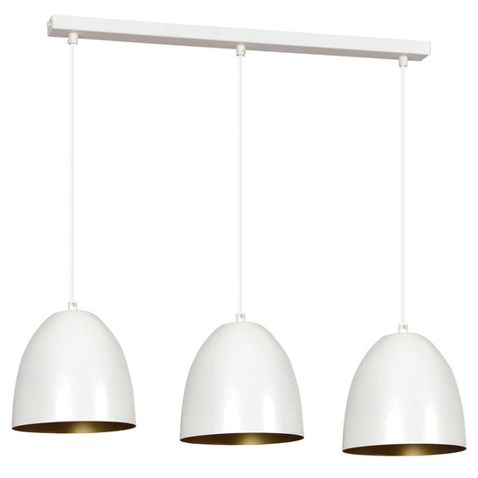 Emibig Lenox 3 White/Gold Pendant