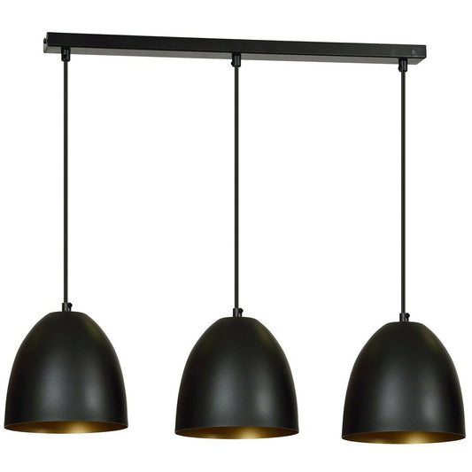 Emibig Lenox 3 Black/Gold Pendant