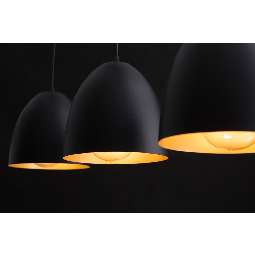 Emibig Lenox 3 Black/Gold Pendant