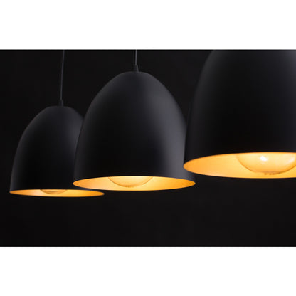 Emibig Lenox 3 Black/Gold Pendant
