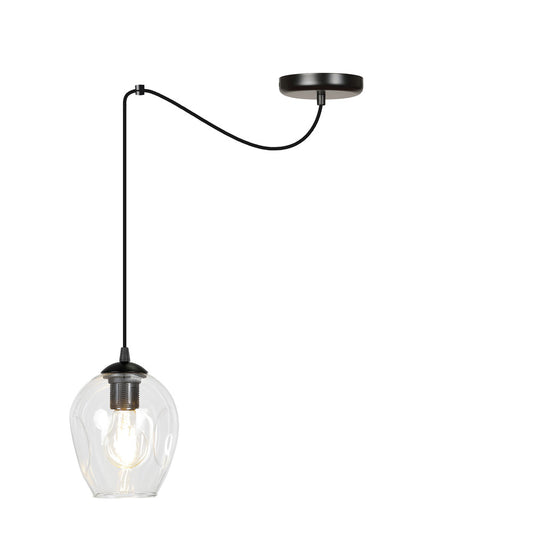 Emibig Level 1 Black/Transparent Pendant