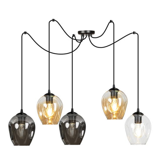 Emibig Level 5 Black/Transparent/Graphite Pendant