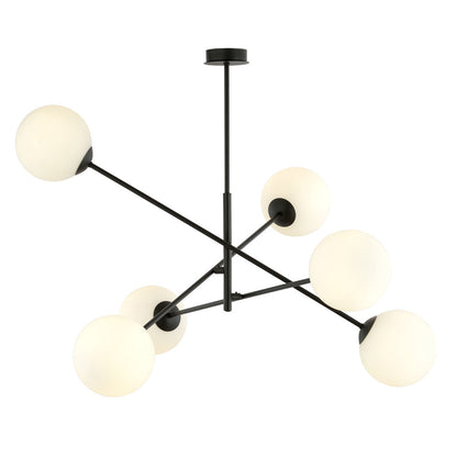 Emibig Linear 6 Black/White Pendant