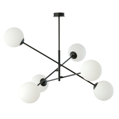 Emibig Linear 6 Black/White Pendant