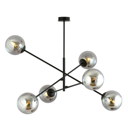Emibig Linear 6 Black/Graphite Pendant