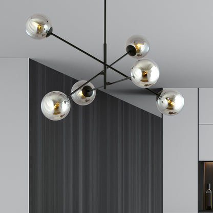 Emibig Linear 6 Black/Graphite Pendant