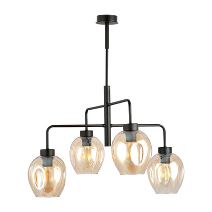 Emibig Lukka 4 Black/Gold Pendant
