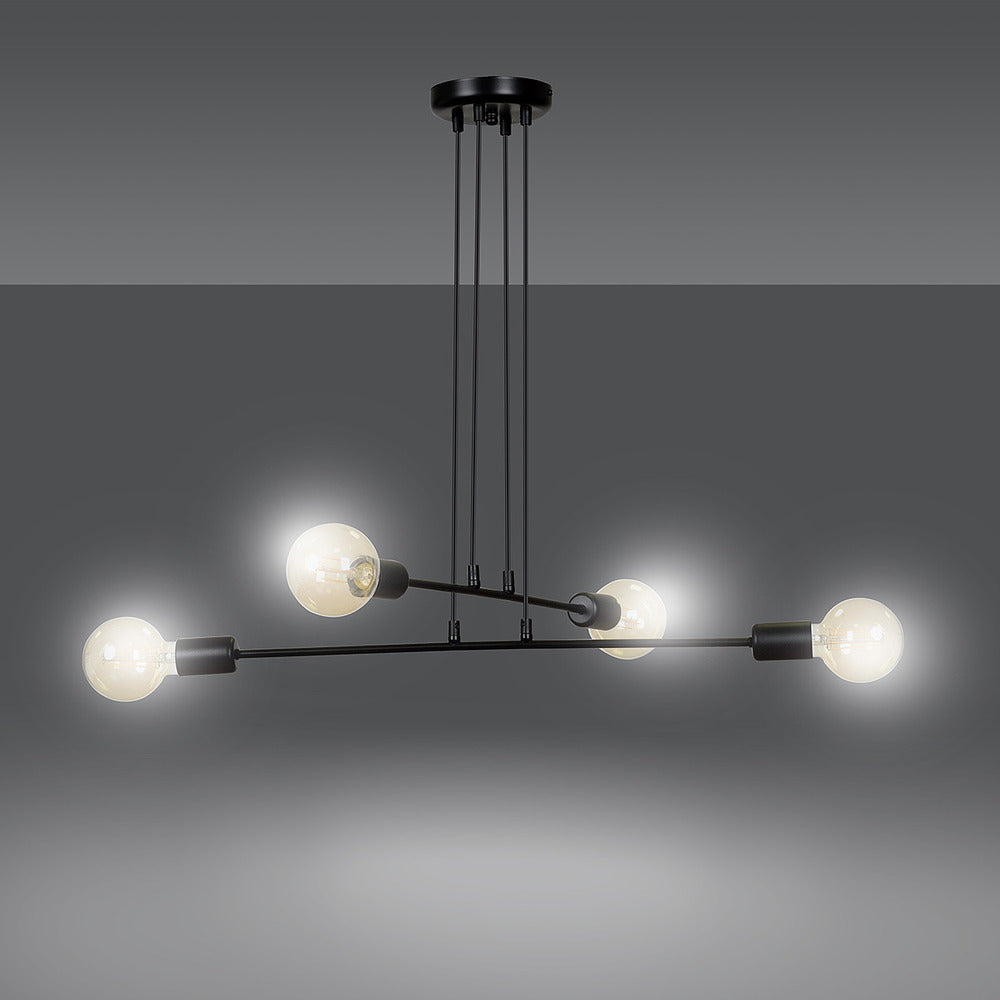 Emibig Multiplo 4 Black Pendant