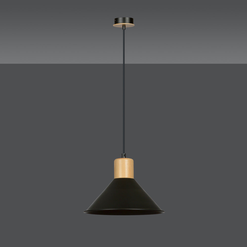 Emibig Rowen 1 Black Pendant