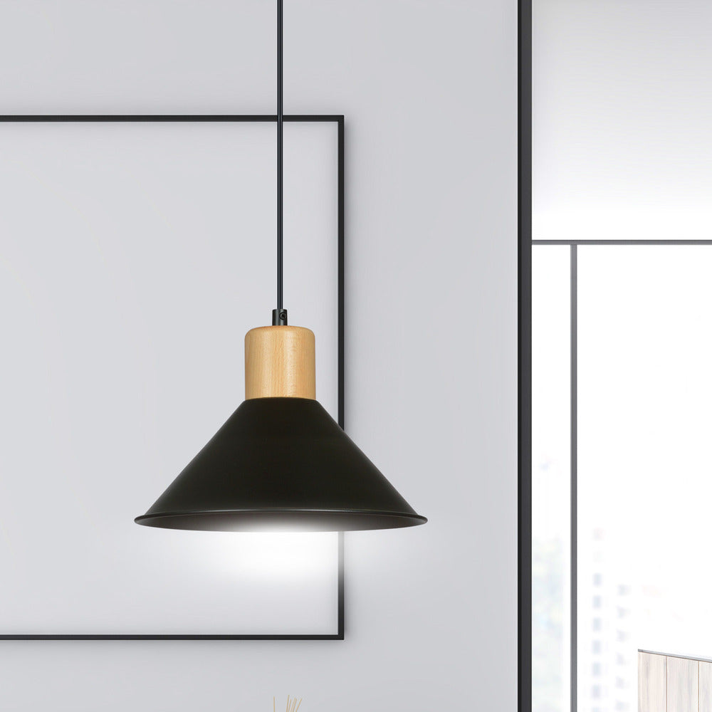 Emibig Rowen 1 Black Pendant