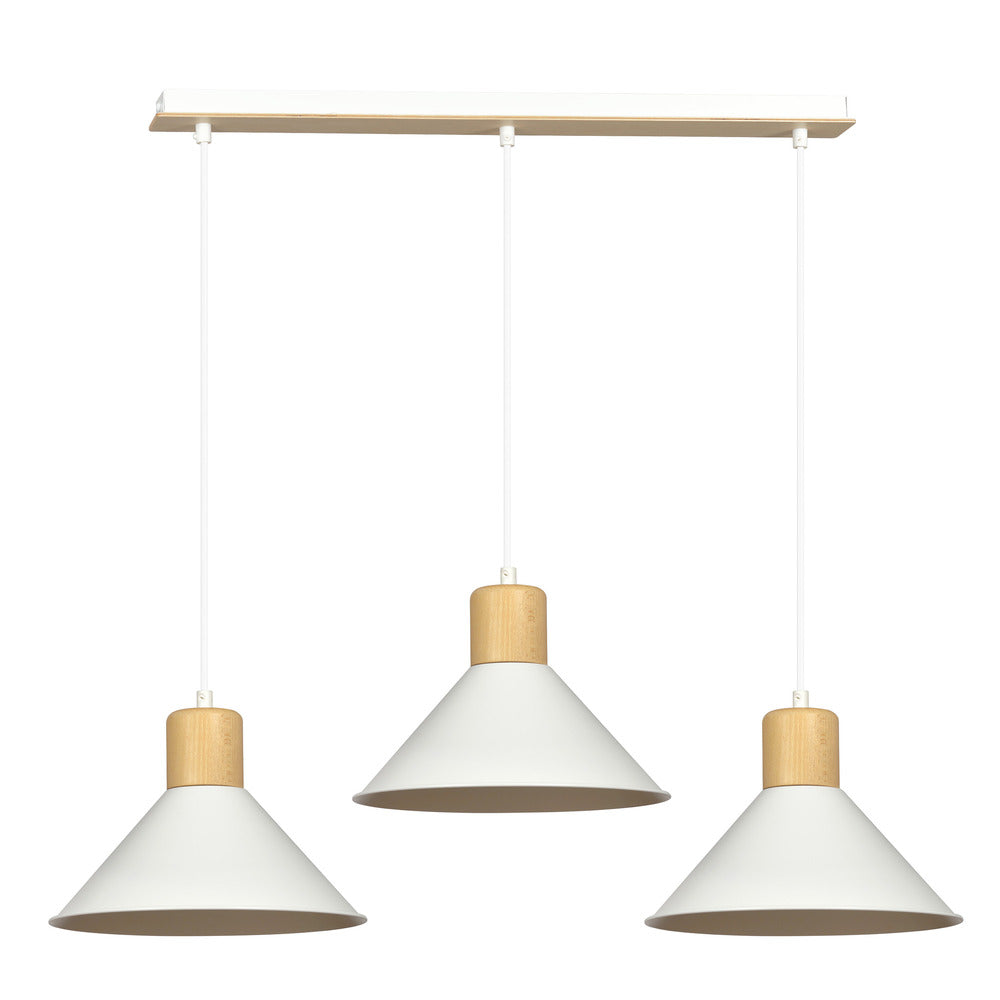 Emibig Rowen 3 White Pendant