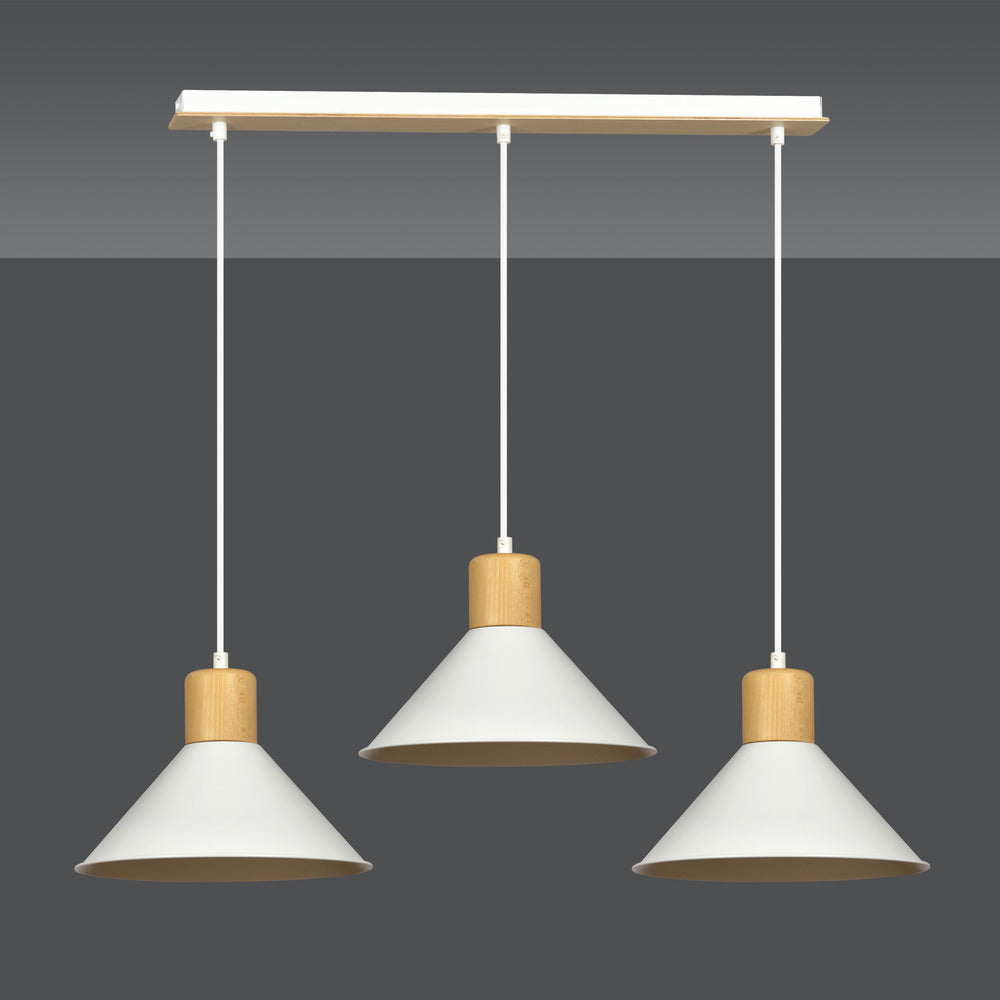Emibig Rowen 3 White Pendant