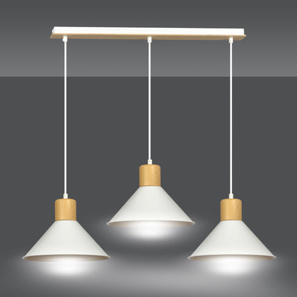 Emibig Rowen 3 White Pendant