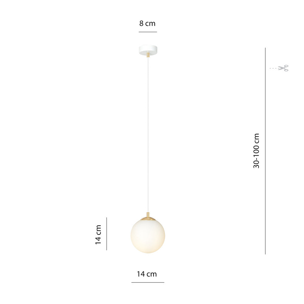 Emibig Royal 1 Pendant White