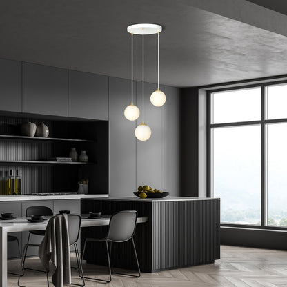 Emibig Royal 3 Pendant White