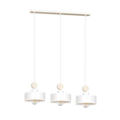 Emibig Tuniso 3 White Pendant