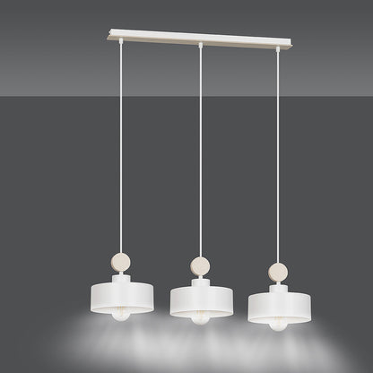 Emibig Tuniso 3 White Pendant
