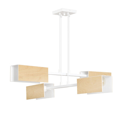 Emibig Zaper 4 White Pendant