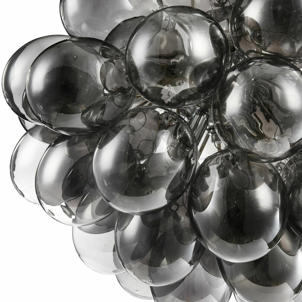 Maytoni Balbo Nickel/Grey Pendant Light 8 Bulbs