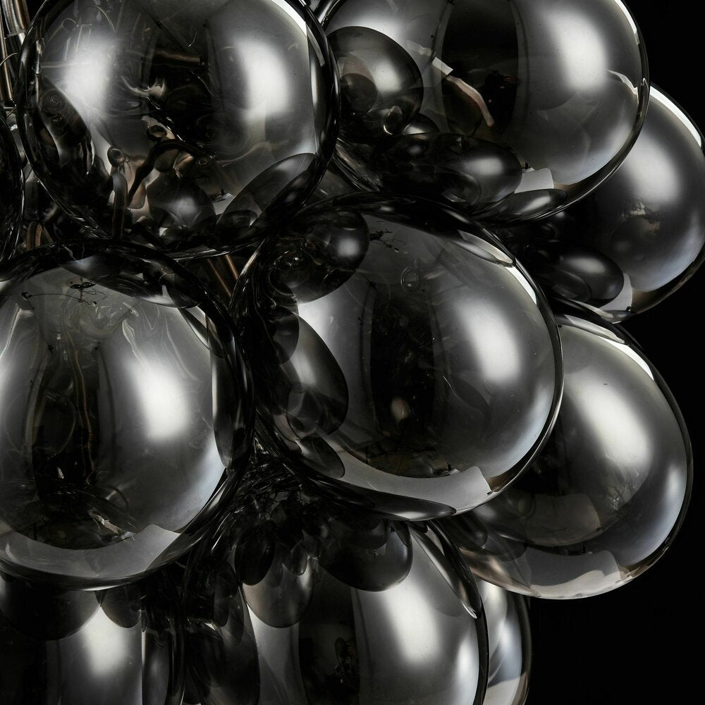 Maytoni Balbo Nickel/Grey Pendant Light 8 Bulbs