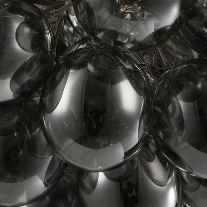 Maytoni Balbo Nickel/Grey Pendant Light 8 Bulbs