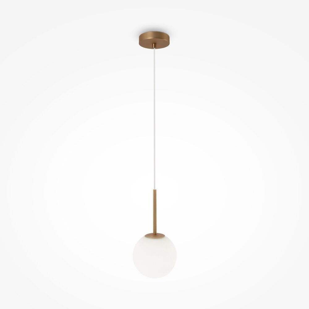 Пендел Maytoni Basic, златист/бял, 1 лампа, 21 x 30 см