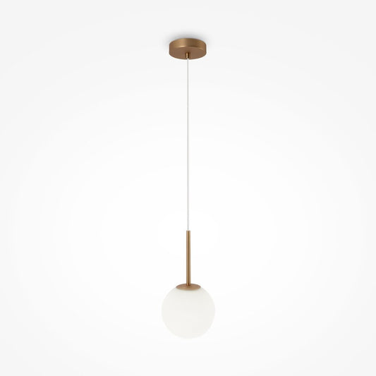 Пендел Maytoni Basic, златист/бял, 1 лампа, 21 x 30 см