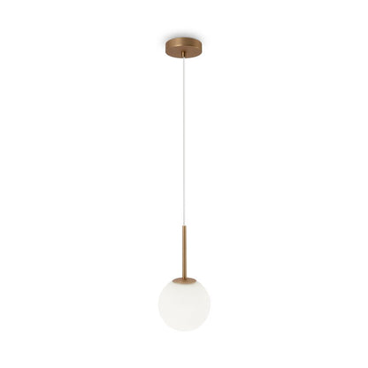 Пендел Maytoni Basic, златист/бял, 1 лампа, 21 x 30 см