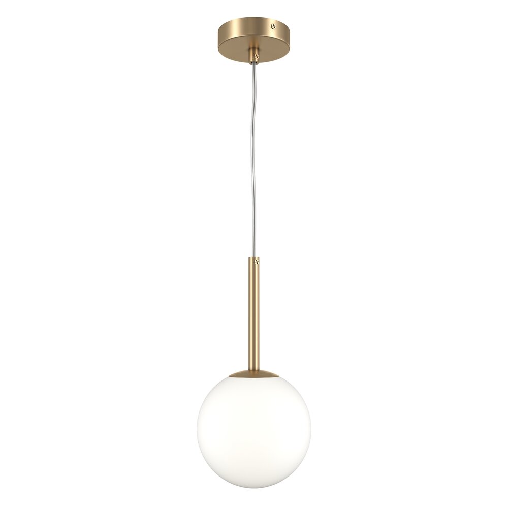 Пендел Maytoni Basic, златист/бял, 1 лампа, 21 x 30 см