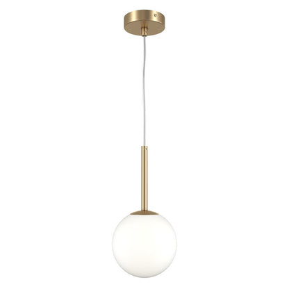 Пендел Maytoni Basic, златист/бял, 1 лампа, 21 x 30 см