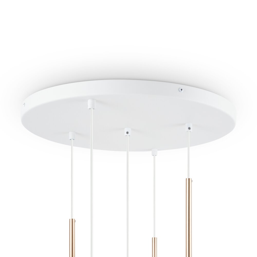Pendant Maytoni Basic Gold/White 5 Bulbs MOD321PL05G