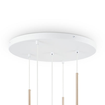 Pendant Maytoni Basic Gold/White 5 Bulbs MOD321PL05G
