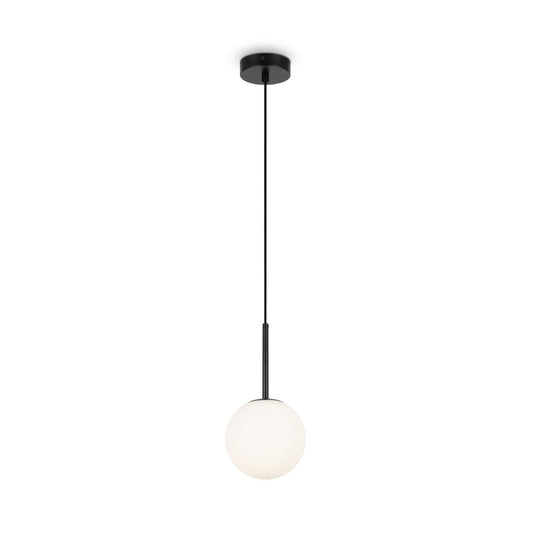 Светилник Maytoni Basic форма черен/бял 1 крушка 30 x 21.5 см