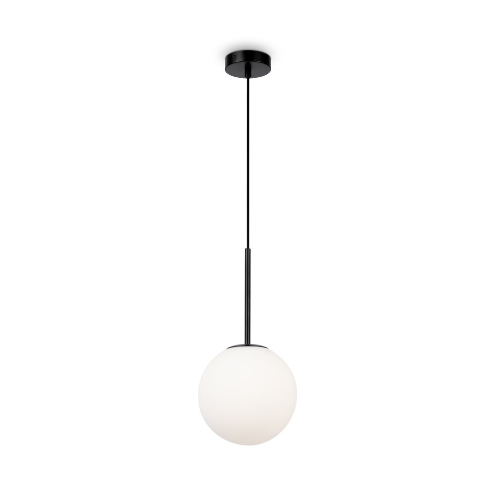 Maytoni Basic Form Black/White Pendant Light 1 Bulb 37 x 26.5 cm