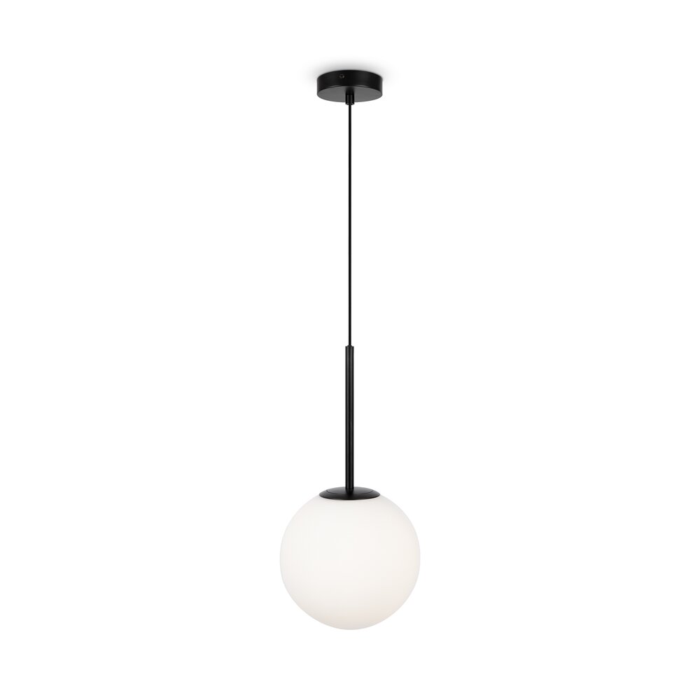 Maytoni Basic Form Black/White Pendant Light 1 Bulb 37 x 26.5 cm
