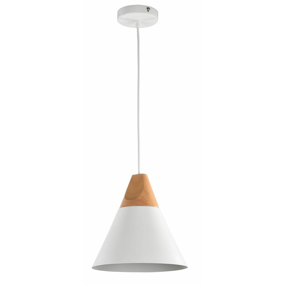 Maytoni Bicones White/White 1 Bulb Pendant 22.5 x 29.5 cm