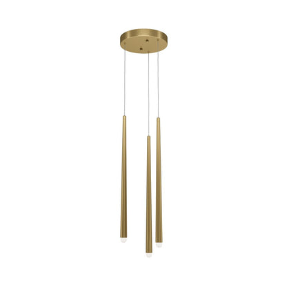 Люстра Maytoni Cascade медна LED x 3