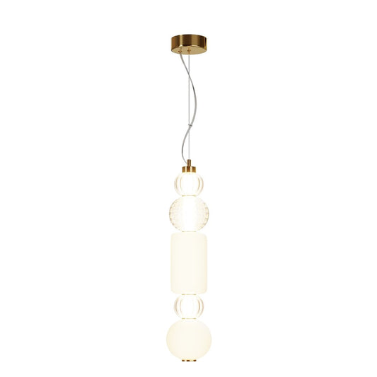 Люстра Maytoni Collar златна/златна LED 21 x 75 см