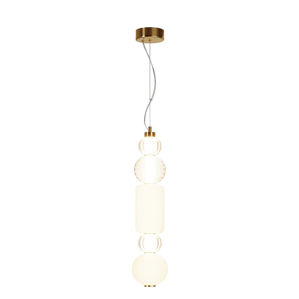 Люстра Maytoni Collar златна/златна LED 21 x 75 см